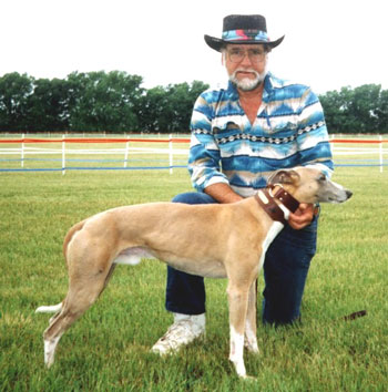 Yankee's Gro&szlig;vater WINDYGLEN'S DUSTY ROADS mit seinem Z&uuml;chter Don Papin